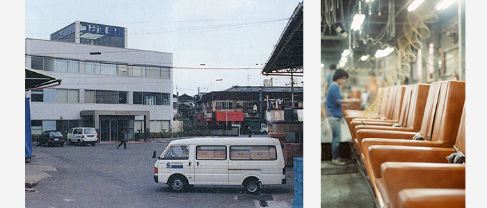 （写真左）大阪府堺市深井町に堺工場を新設（写真右）万全な体制で操業を開始