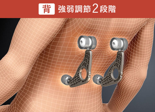 背：強弱調節2段階