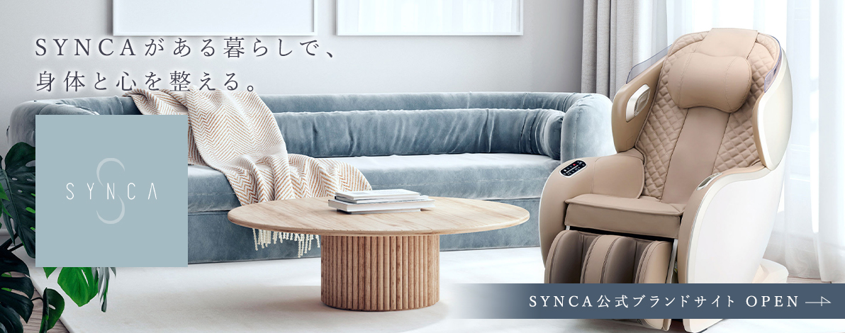 SYNCA 公式ブランドサイト